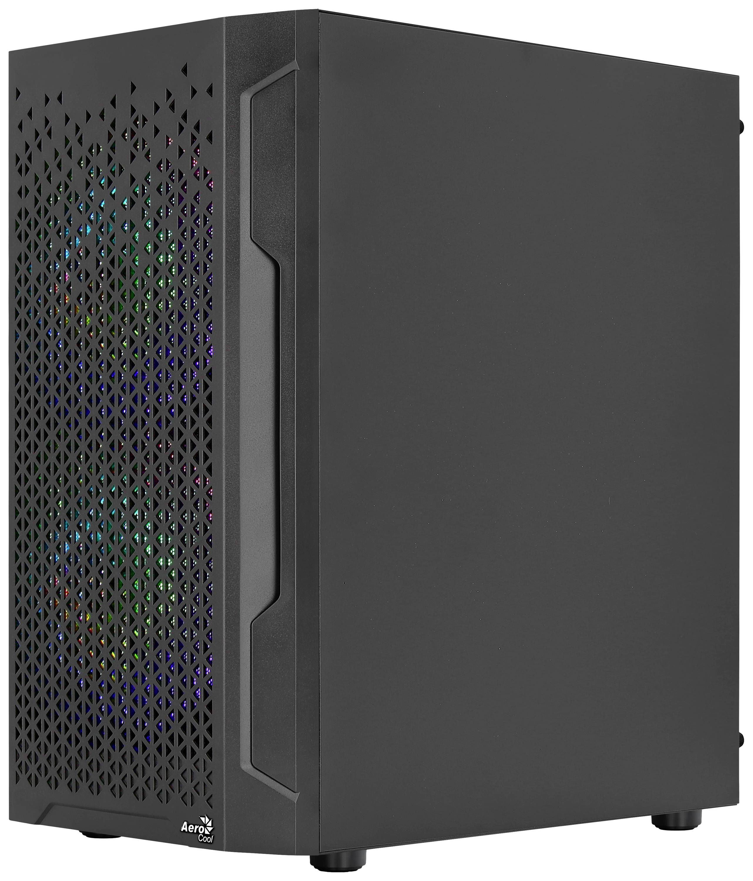 Aerocool Trinity Mini Mini Tower Nero (AeroCool Trinity V2 Mini Tower PC Case --3