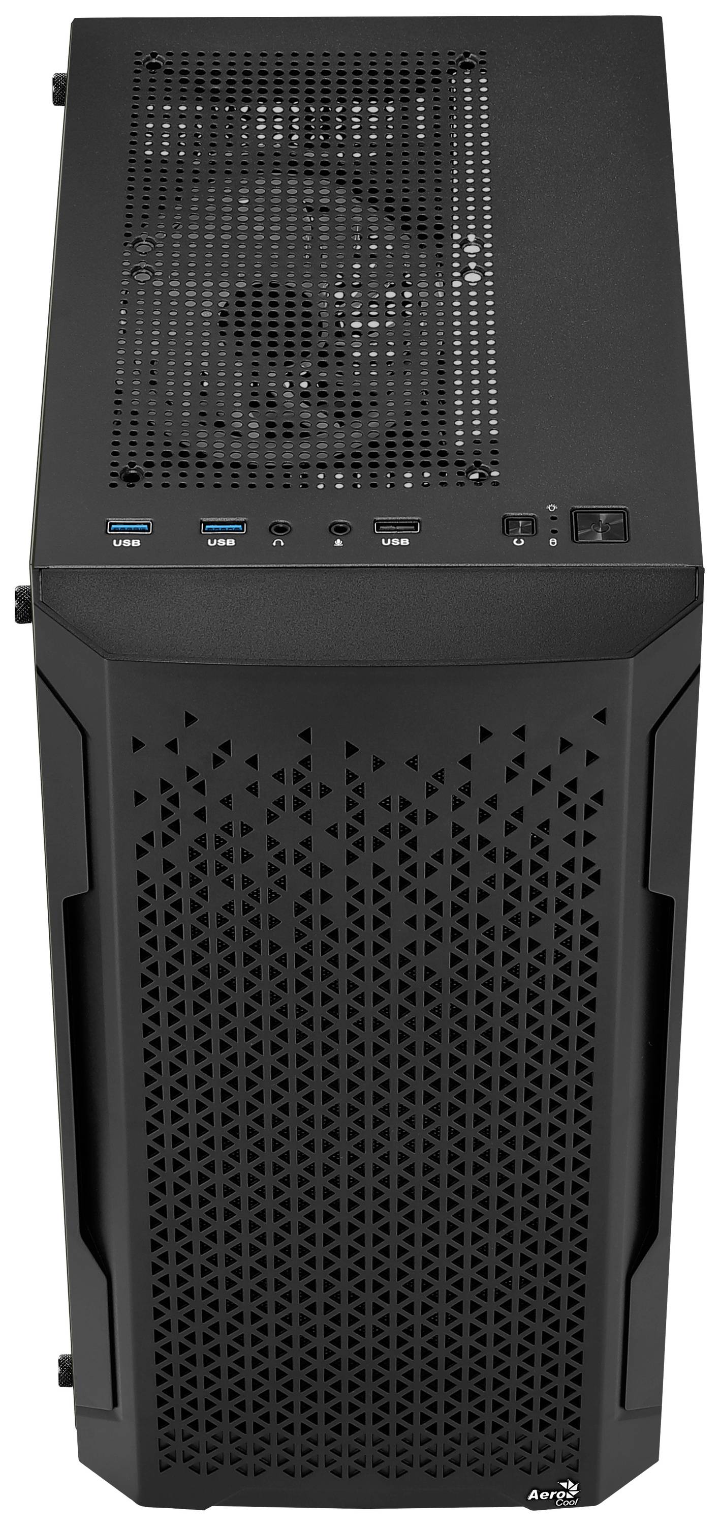Aerocool Trinity Mini Mini Tower Nero (AeroCool Trinity V2 Mini Tower PC Case --6