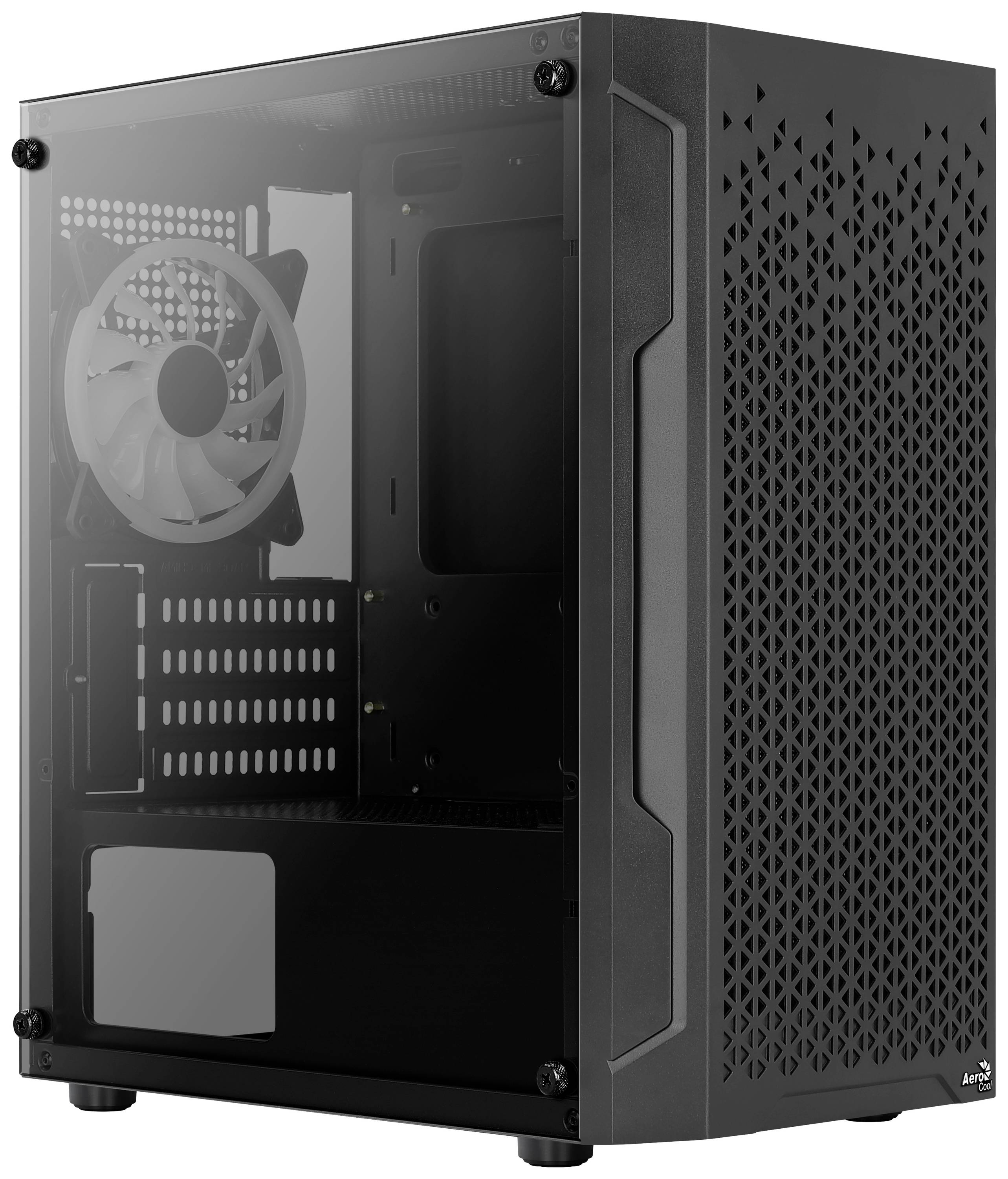 Aerocool Trinity Mini Mini Tower Nero (AeroCool Trinity V2 Mini Tower PC Case --9