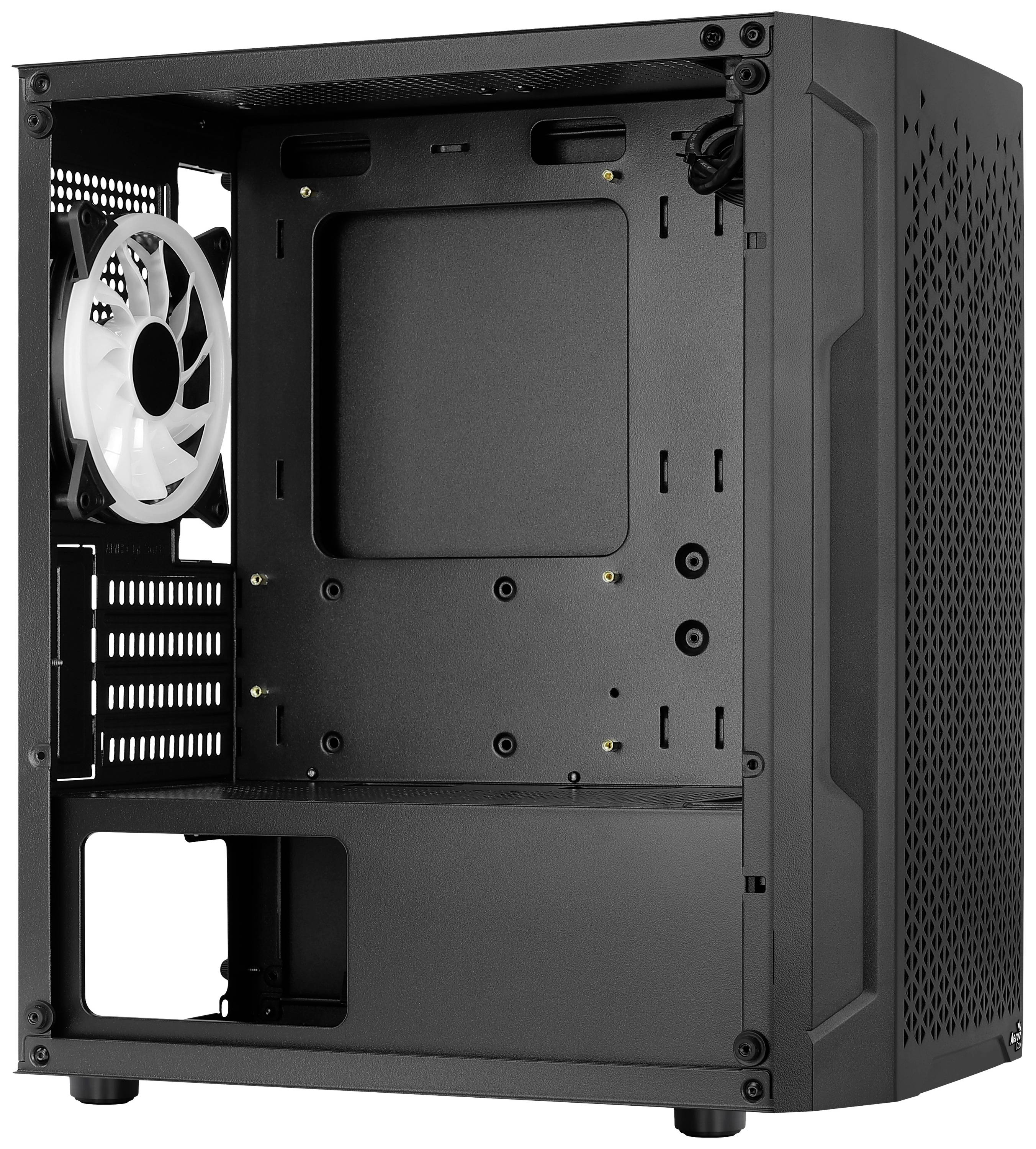 Aerocool Trinity Mini Mini Tower Nero (AeroCool Trinity V2 Mini Tower PC Case --12