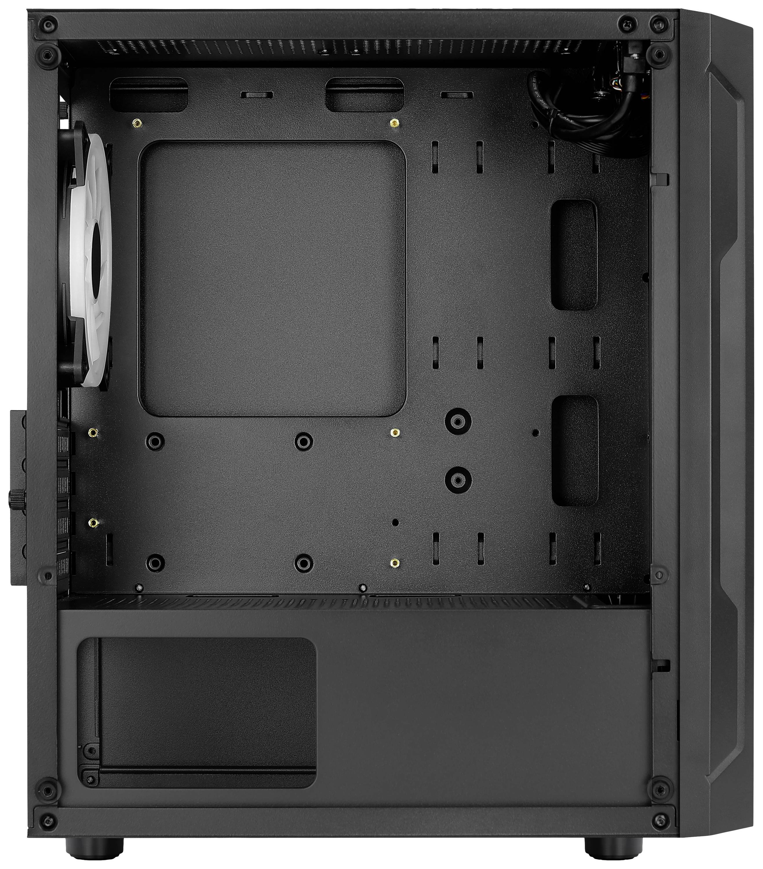 Aerocool Trinity Mini Mini Tower Nero (AeroCool Trinity V2 Mini Tower PC Case --14
