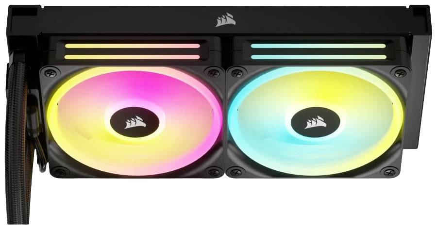 CORSAIR DISSIPATORE ICUE LINK H100I RGB AIO, 240MM RADIATOR, LIQUID CPU COOLER-3