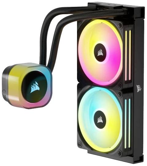 CORSAIR DISSIPATORE ICUE LINK H100I RGB AIO, 240MM RADIATOR, LIQUID CPU COOLER-4