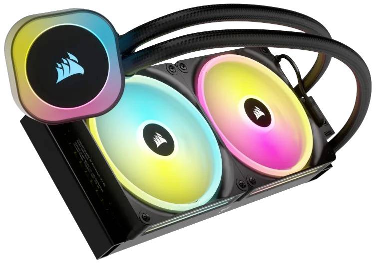 Corsair H115I Processore Kit di raffreddamento a liquido 14 cm Nero (Corsair iCue Link H115i 280mm RGB Liqu)-5