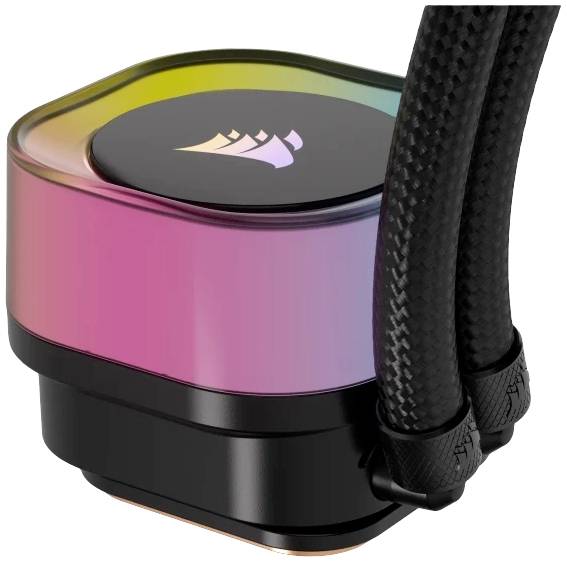 Corsair H115I Processore Kit di raffreddamento a liquido 14 cm Nero (Corsair iCue Link H115i 280mm RGB Liqu)-7