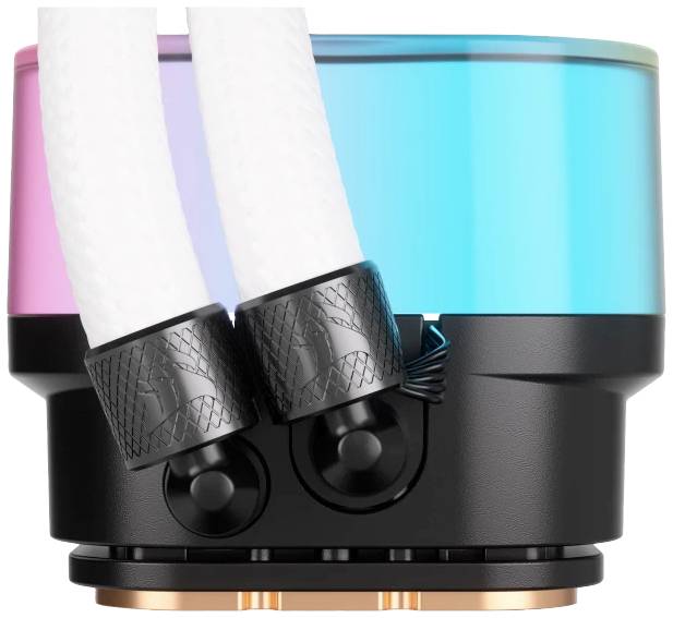 Corsair H100I Processore Raffreddatore ibrido 12 cm Bianco (Corsair iCUE Link H100i RGB Liquid CPU)-8