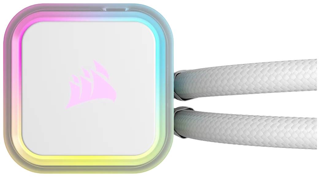 CORSAIR ICUE H100I RGB ELITE LIQUID WHT-2