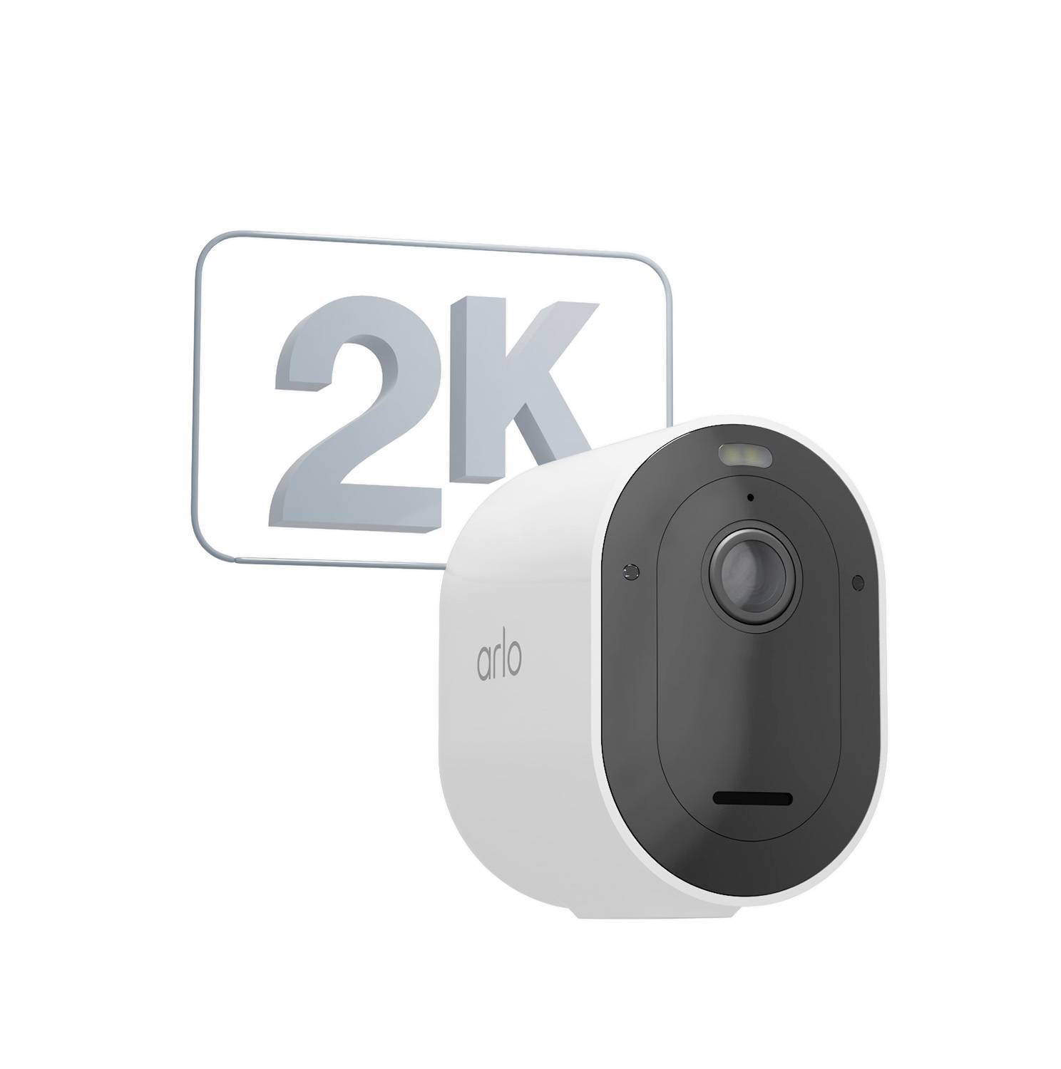 ARLO Pro 5 Spotlight Security Camera with 2x Camera Kit VMC4260P-100EUS WLAN IP-Kit videocamere sorveglianza con 2 camer-2