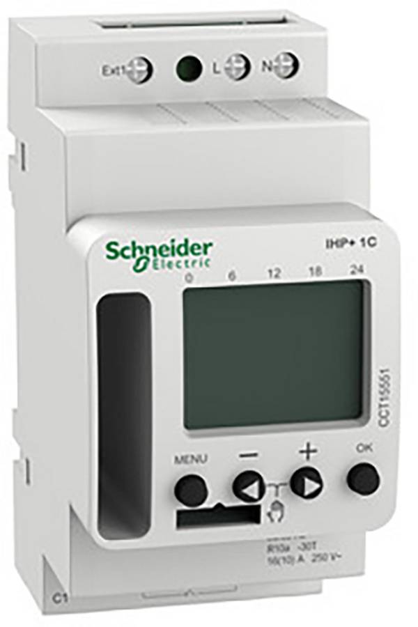 Schneider Electric  Timer per guida DIN digitale 230 V/AC