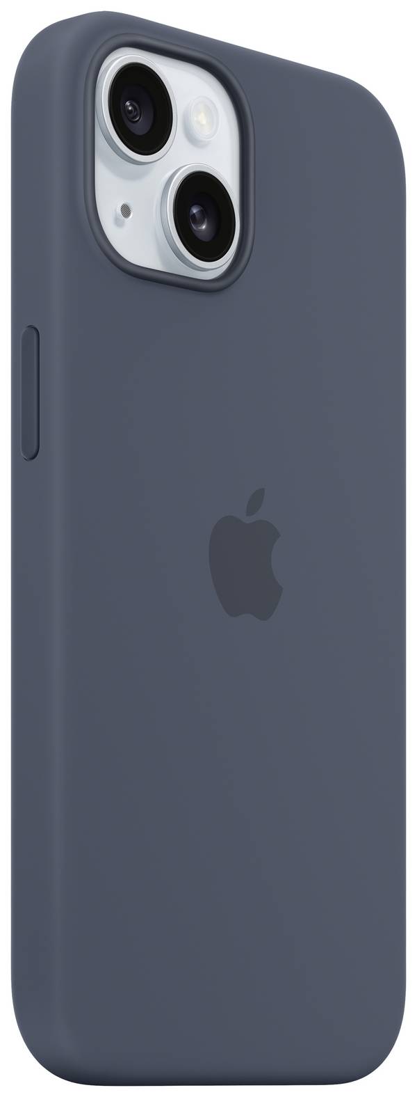 Apple Silicon Case MagSafe Backcover per cellulare Apple iPhone 15 Blu tempesta Carica induttiva, Anti urti MT0N3ZM/A