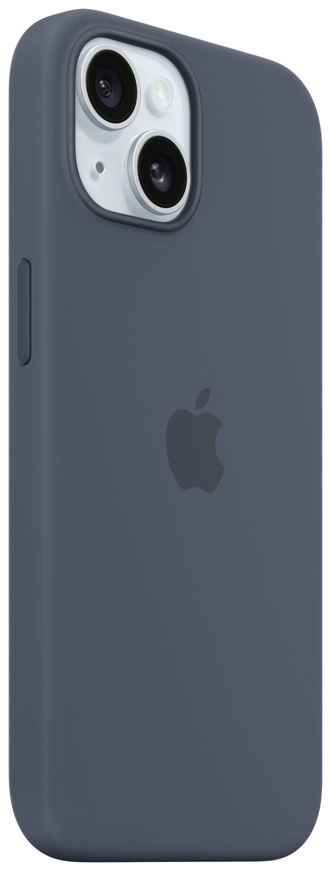 Apple Silicon Case MagSafe Backcover per cellulare Apple iPhone 15 Blu tempesta Carica induttiva, Anti urti MT0N3ZM/A-0