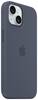 Apple Silicon Case MagSafe Backcover per cellulare Apple iPhone 15 Blu tempesta Carica induttiva, Anti urti MT0N3ZM/A