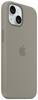 Apple Silicon Case MagSafe Backcover per cellulare Apple iPhone 15 Marrone chiaro Carica induttiva, Anti urti MT0Q3ZM/A
