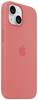 Apple Silicon Case MagSafe Backcover per cellulare Apple iPhone 15 Guava Carica induttiva, Anti urti MT0V3ZM/A