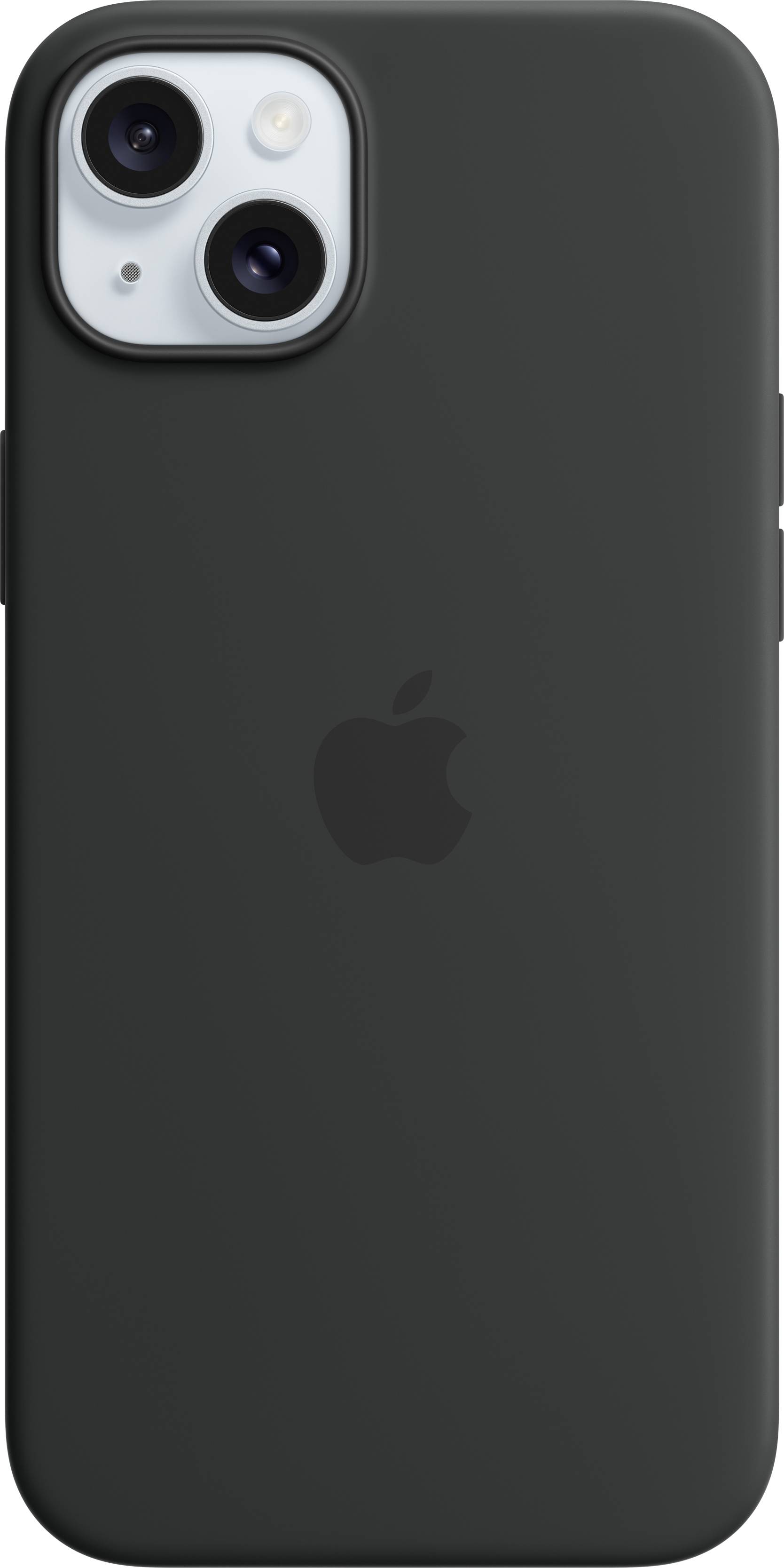 Apple Silicon Case MagSafe Backcover per cellulare Apple iPhone 15 Plus Nero Carica induttiva, Anti urti MT103ZM/A-0