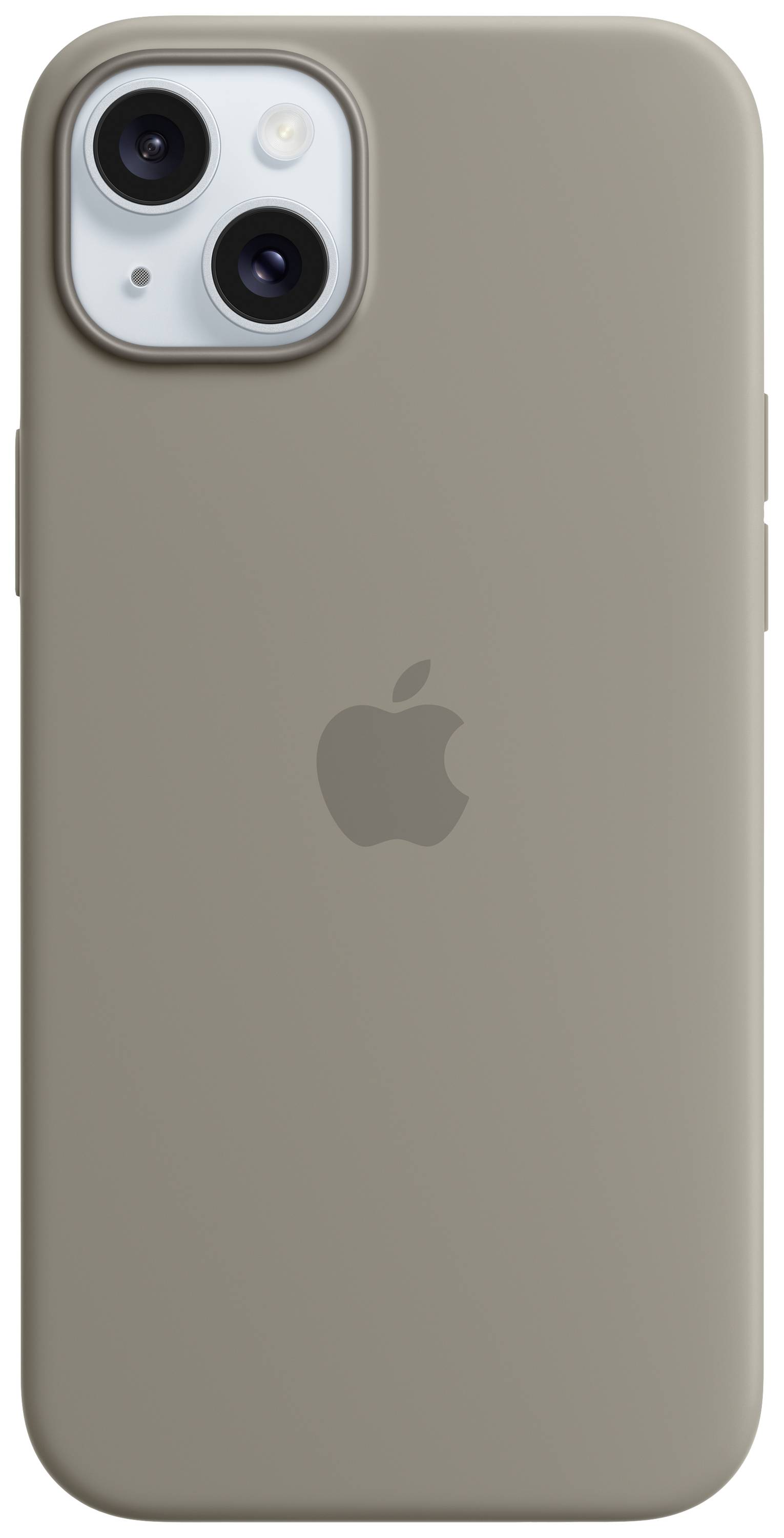 Apple Silicon Case MagSafe Backcover per cellulare Apple iPhone 15 Plus Marrone chiaro Carica induttiva, Anti urti MT133-0