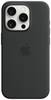 Apple Silicon Case MagSafe Backcover per cellulare Apple iPhone 15 Pro Nero Carica induttiva, Anti urti MT1A3ZM/A