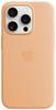 Apple Silicon Case MagSafe Backcover per cellulare Apple iPhone 15 Pro Arancione sorbetto Carica induttiva, Anti urti MT1H3ZM/A