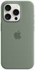 Apple Silicon Case MagSafe Backcover per cellulare Apple iPhone 15 Pro Cipresso Carica induttiva, Anti urti MT1J3ZM/A