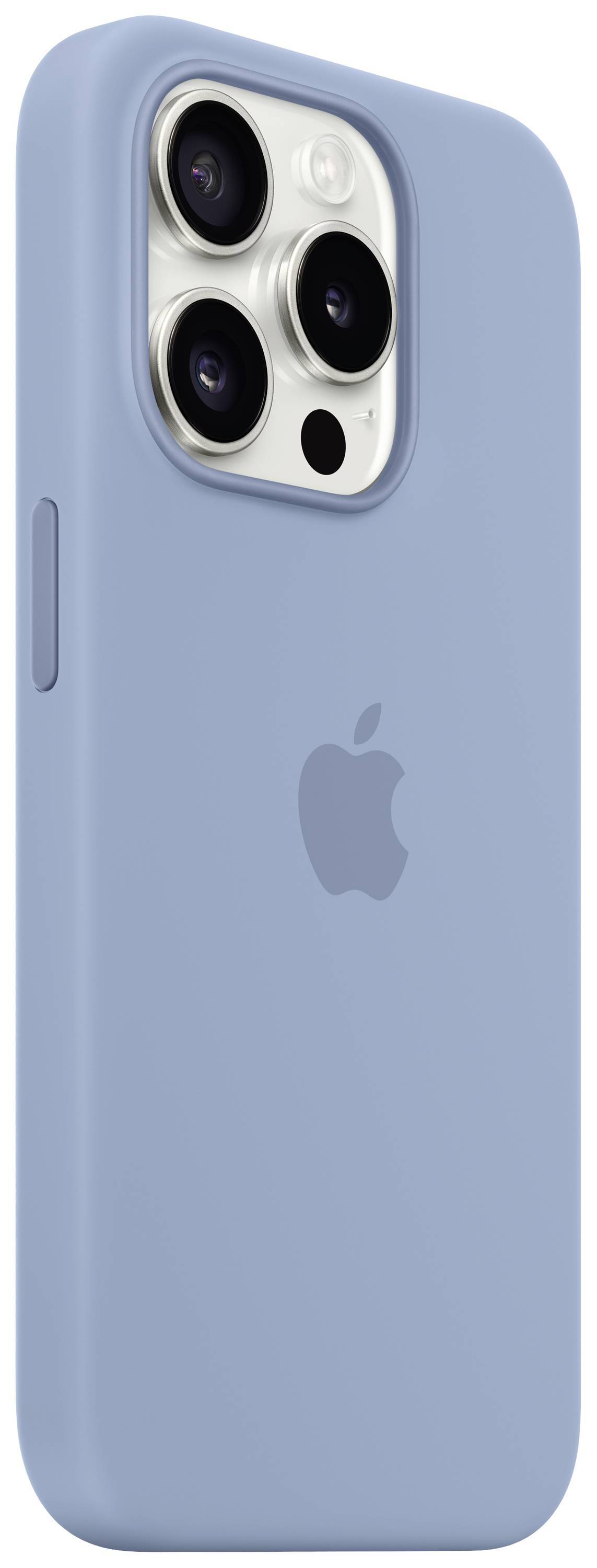 Apple Silicon Case MagSafe Backcover per cellulare Apple iPhone 15 Pro Blu invernale Carica induttiva, Anti urti MT1L3ZM-1