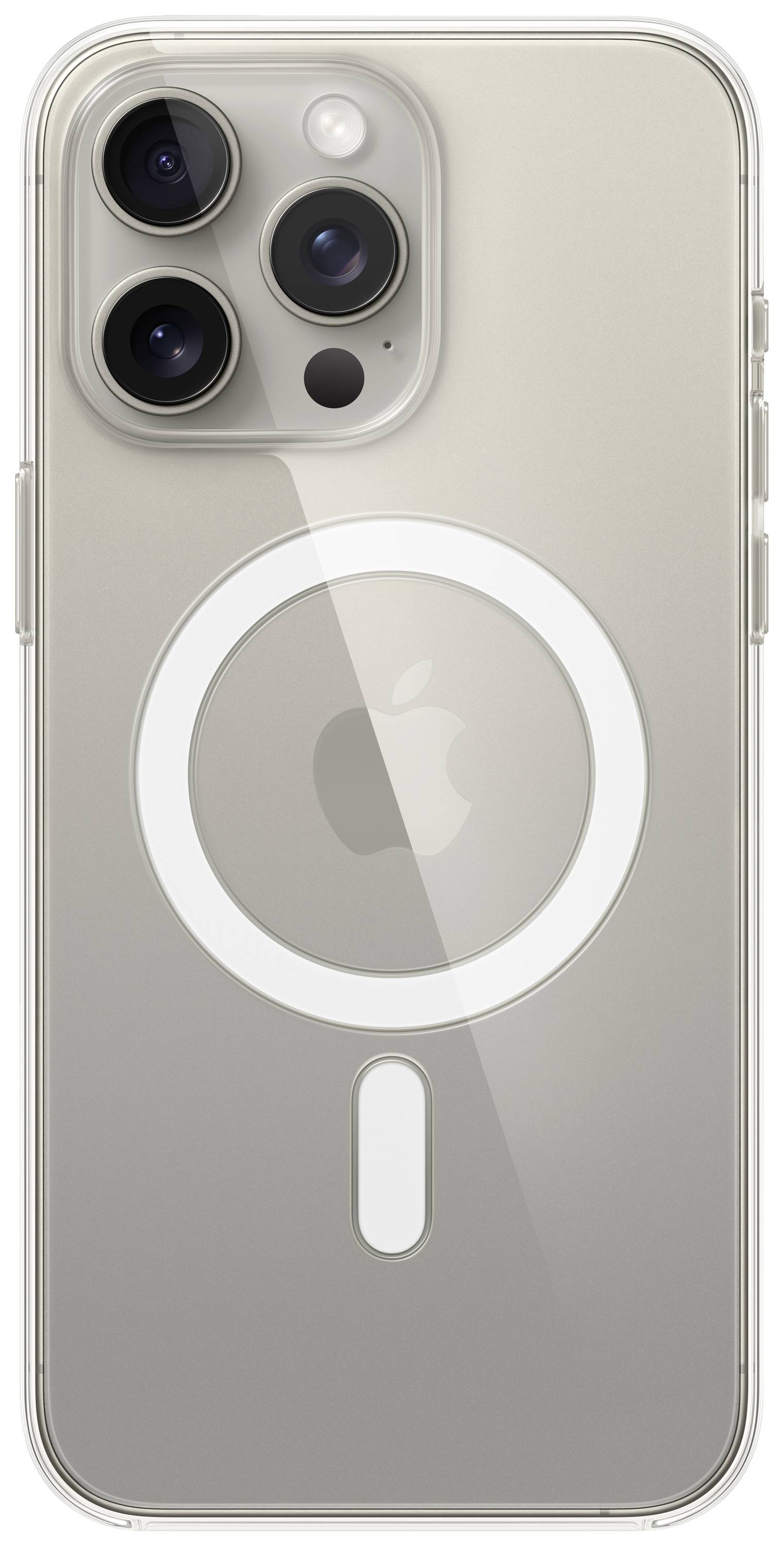 Apple Clear Case Backcover per cellulare Apple iPhone 15 Pro Max Trasparente Carica induttiva, Anti urti MT233ZM/A-3
