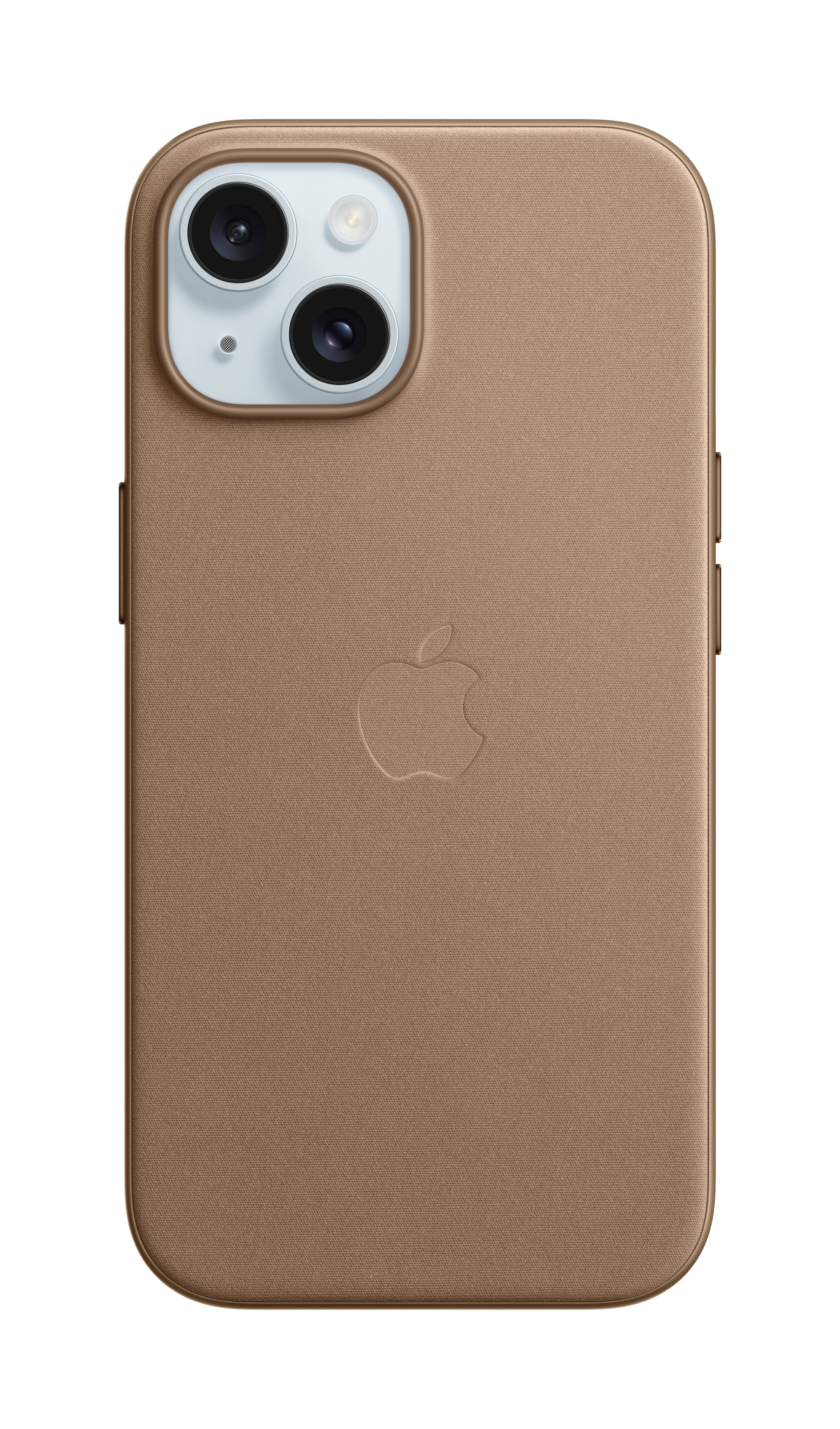 Apple Finewoven Case Backcover per cellulare Apple iPhone 15 Grigio tortora Carica induttiva, Anti urti MT3C3ZM/A-1