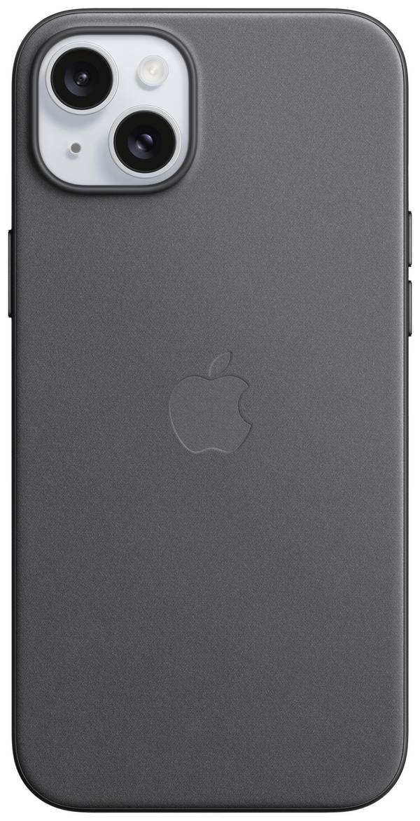Apple Finewoven Case Backcover per cellulare Apple iPhone 15 Plus Nero Carica induttiva, Anti urti MT423ZM/A