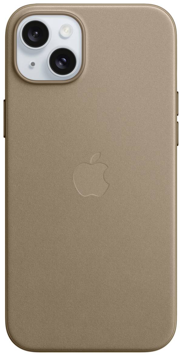 Apple Finewoven Case Backcover per cellulare Apple iPhone 15 Plus Grigio tortora Carica induttiva, Anti urti MT473ZM/A