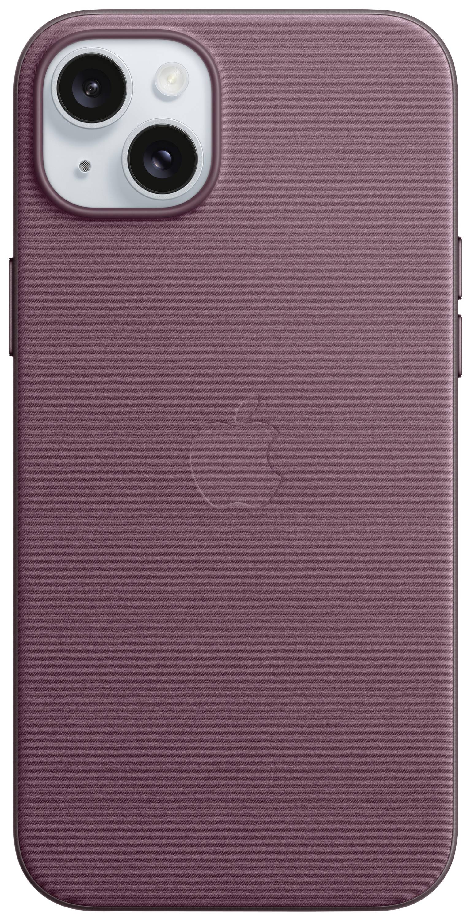 Apple Finewoven Case Backcover per cellulare Apple iPhone 15 Plus Mulberry Carica induttiva, Anti urti MT4A3ZM/A-0