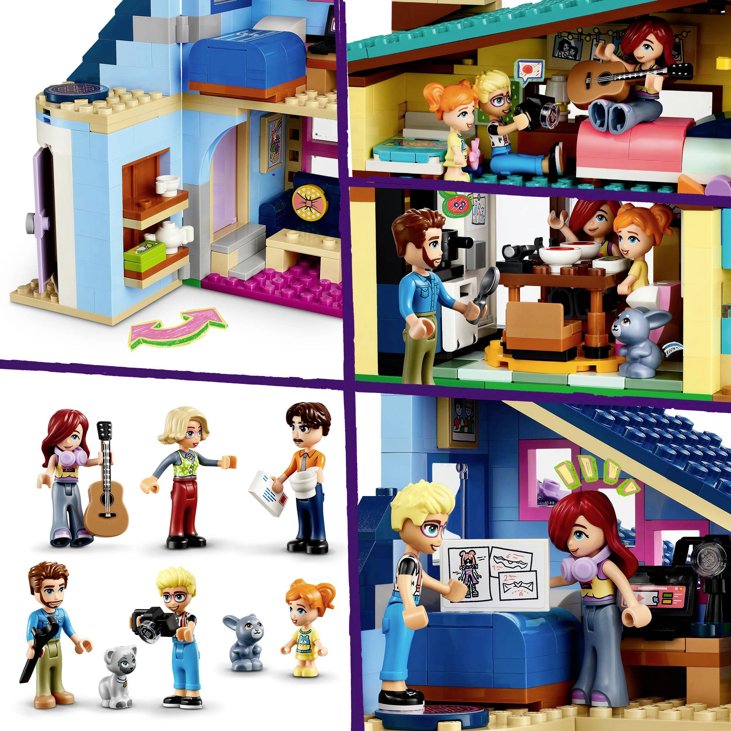 Acquista 42620 LEGO® FRIENDS Ollys e la casa delle famiglie di