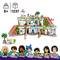 Un colorato set LEGO con una casa, personaggi, alberi e accessori. Consigliato per bambini dagli 8 anni, composto da 1237 pezzi.