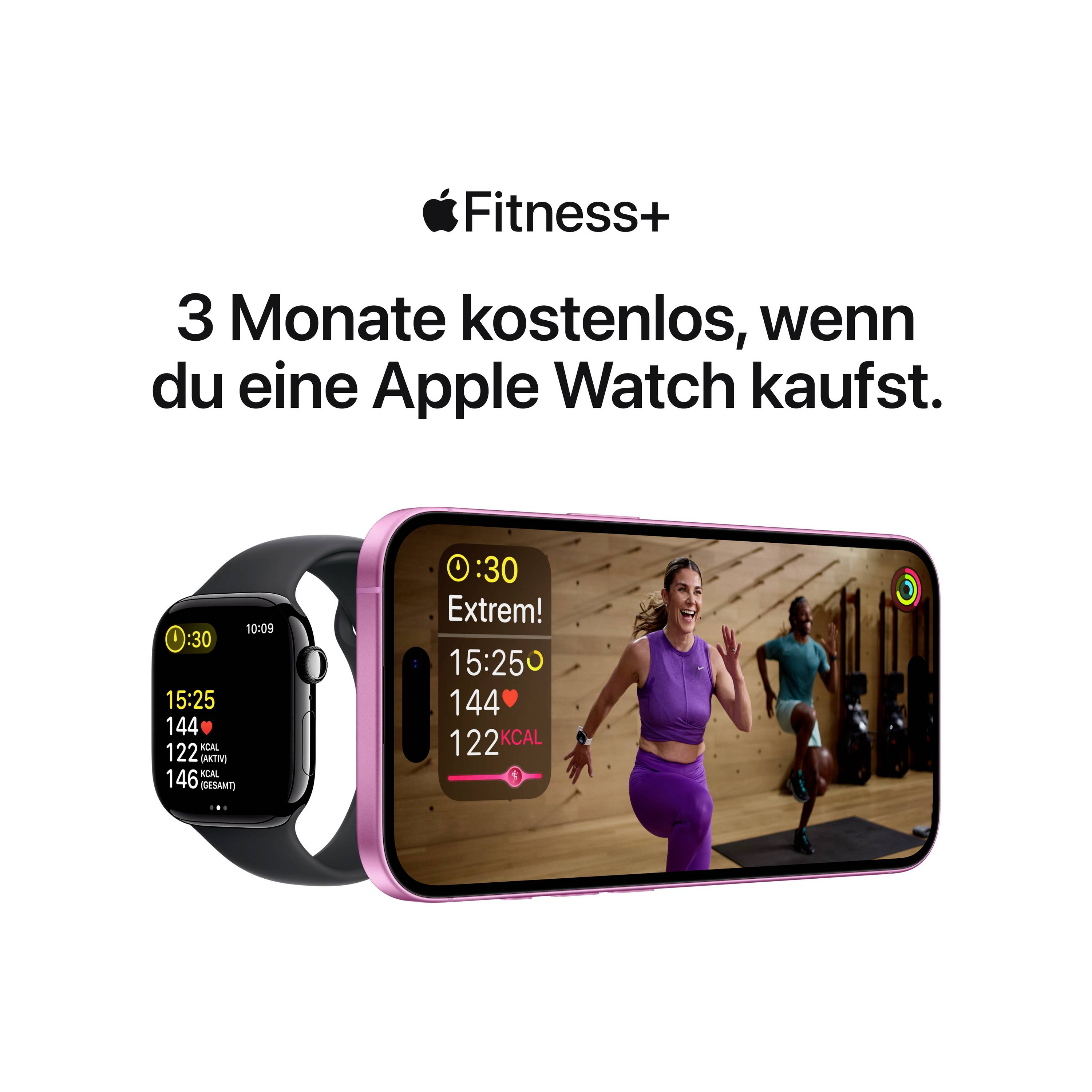 Apple Watch SE (2023) GPS 44 mm Cassa in alluminio Cinturino sport Midnight M/L-7