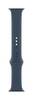 Apple Sportarmband Cinturino sport 42 mm, 44 mm, 49 mm S/M Blu tempesta Watch Series 1, Watch Series 2, Watch Series 3, Watch Series 4, Watch Series 5, Watch Series 6, Watch Serie 7, Watch Series 8, Watch Series 9, Watch Ultra, Watch Ultra 2, Watch SE