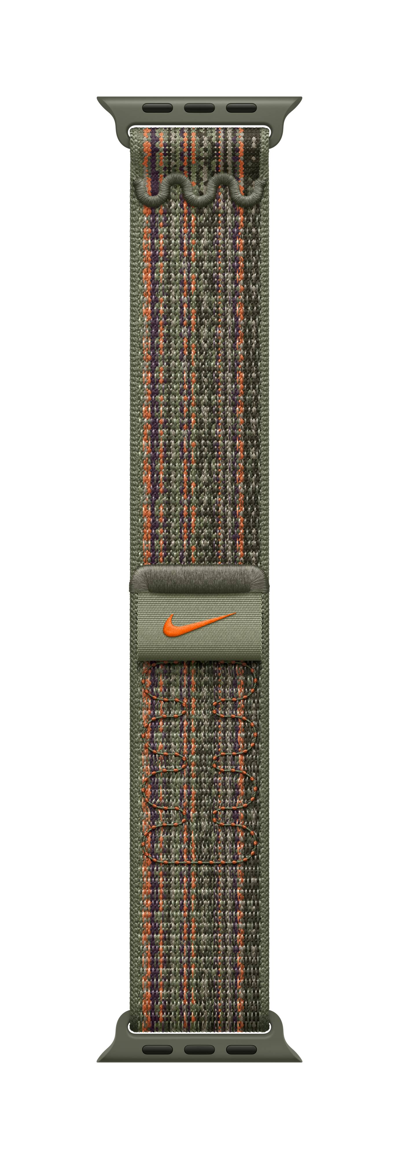 Apple Nike Sport Loop Cinturino sport 38 mm, 40 mm Sequoia, Arancione Watch Series 1, Watch Series 2, Watch Series 3, Wa-0