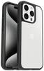 Otterbox React Backcover per cellulare Apple iPhone 15 Pro Trasparente, Nero Carica induttiva 77-92750