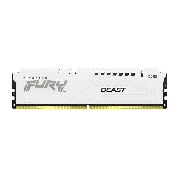 Kingston Beast White XMP Modulo di memoria PC DDR5 128 GB 4 x 32 GB 5200 MHz 288pin DIMM KF552C40BWK4-128