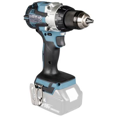 Un cacciavite a batteria senza fili con involucro blu-nero, mandrino argentato e indicatore di coppia. Perfetto per lavori fai-da-te.