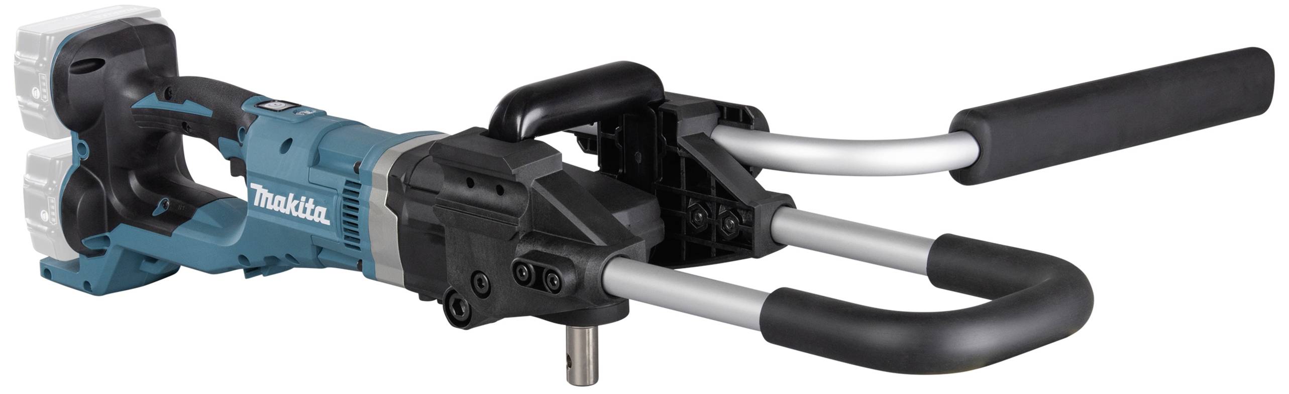 Avvitatore a batteria per cartongesso Makita con impugnatura ergonomica, blu e nero, ideale per lavori edili o di ristrutturazione impegnativi.