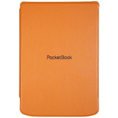 Cover protettivo arancione con la scritta 'PocketBook' sul lato anteriore.