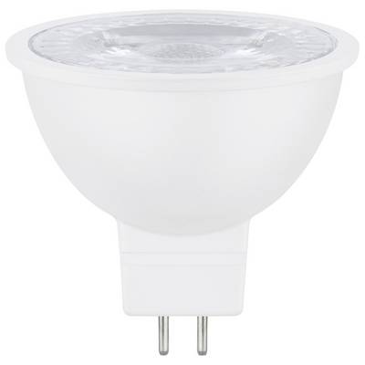 Lampada LED bianca con attacco GU5.3, forma cilindrica. Adatta per illuminazione d'interni.
