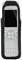 Un telefono cordless, parzialmente inserito in un involucro nero, con tastiera e display che riporta il testo 'FRITZ!Fon' in alto.