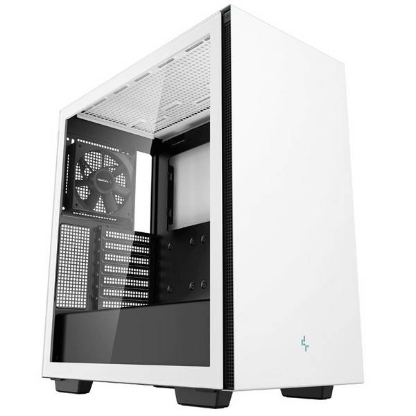 DeepCool CH510 Midi-Tower PC Case  Bianco 1 ventola pre-montata