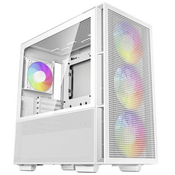 DeepCool CH560 Midi-Tower PC Case  Bianco 4 ventole LED pre-montate
