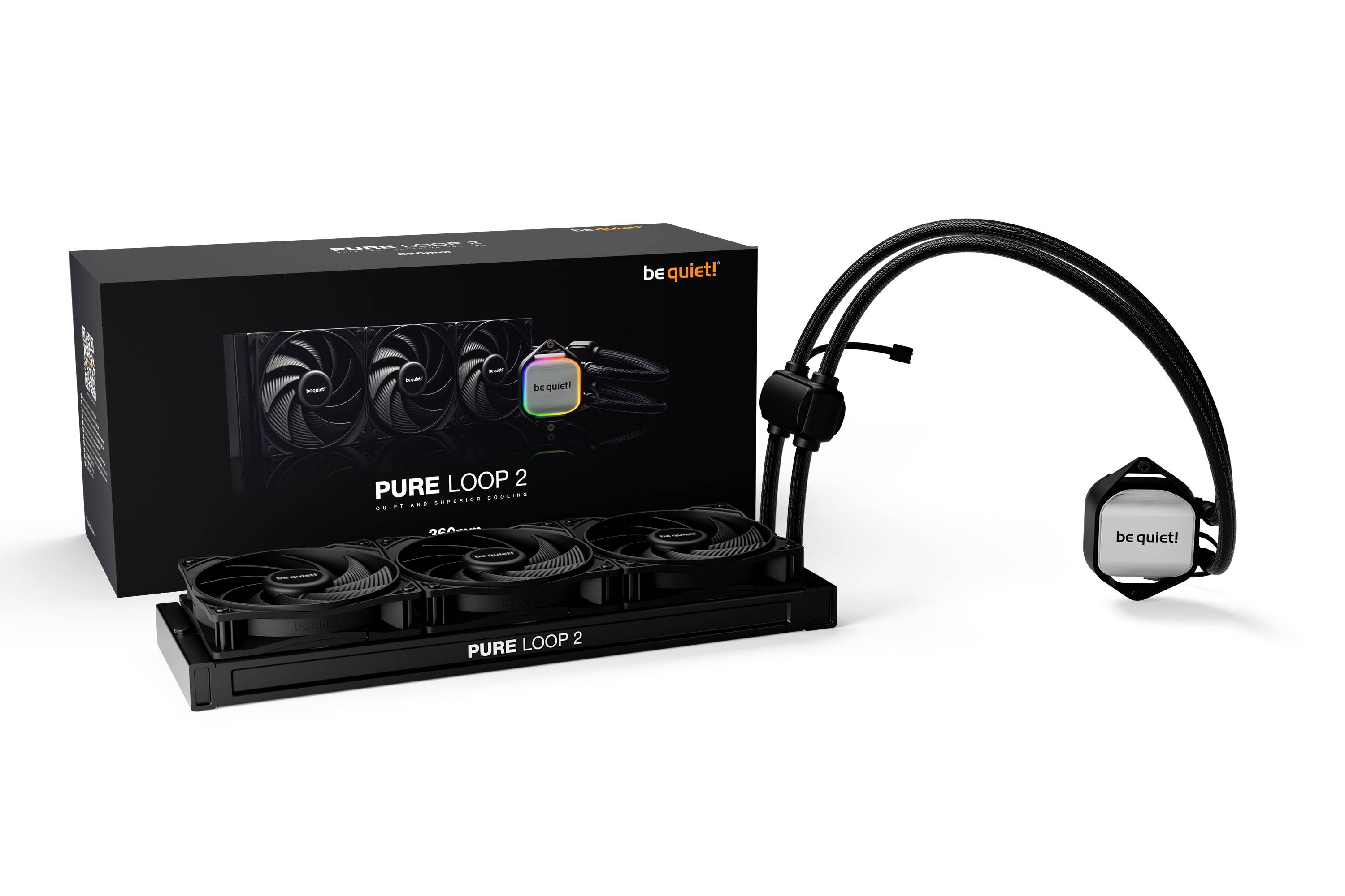 BeQuiet Pure Loop 2 | 360mm Kit raffreddamento acqua-2