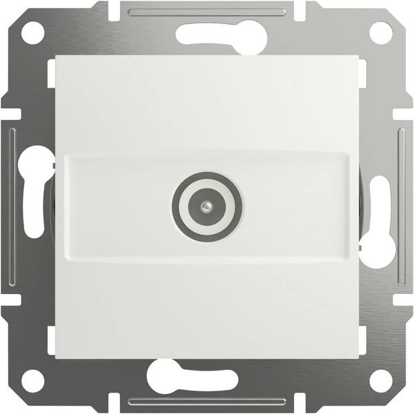 Schneider Electric   Presa passante per TV Asfora Bianco (RAL 9003) EPH3270321D 1 pz.
