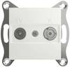 Schneider Electric Presa terminale TV, radio Asfora Bianco (RAL 9003) EPH3300721D 1 pz.