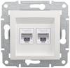Schneider Electric Presa dati RJ45 Asfora Bianco (RAL 9003) EPH4870121D 1 pz.