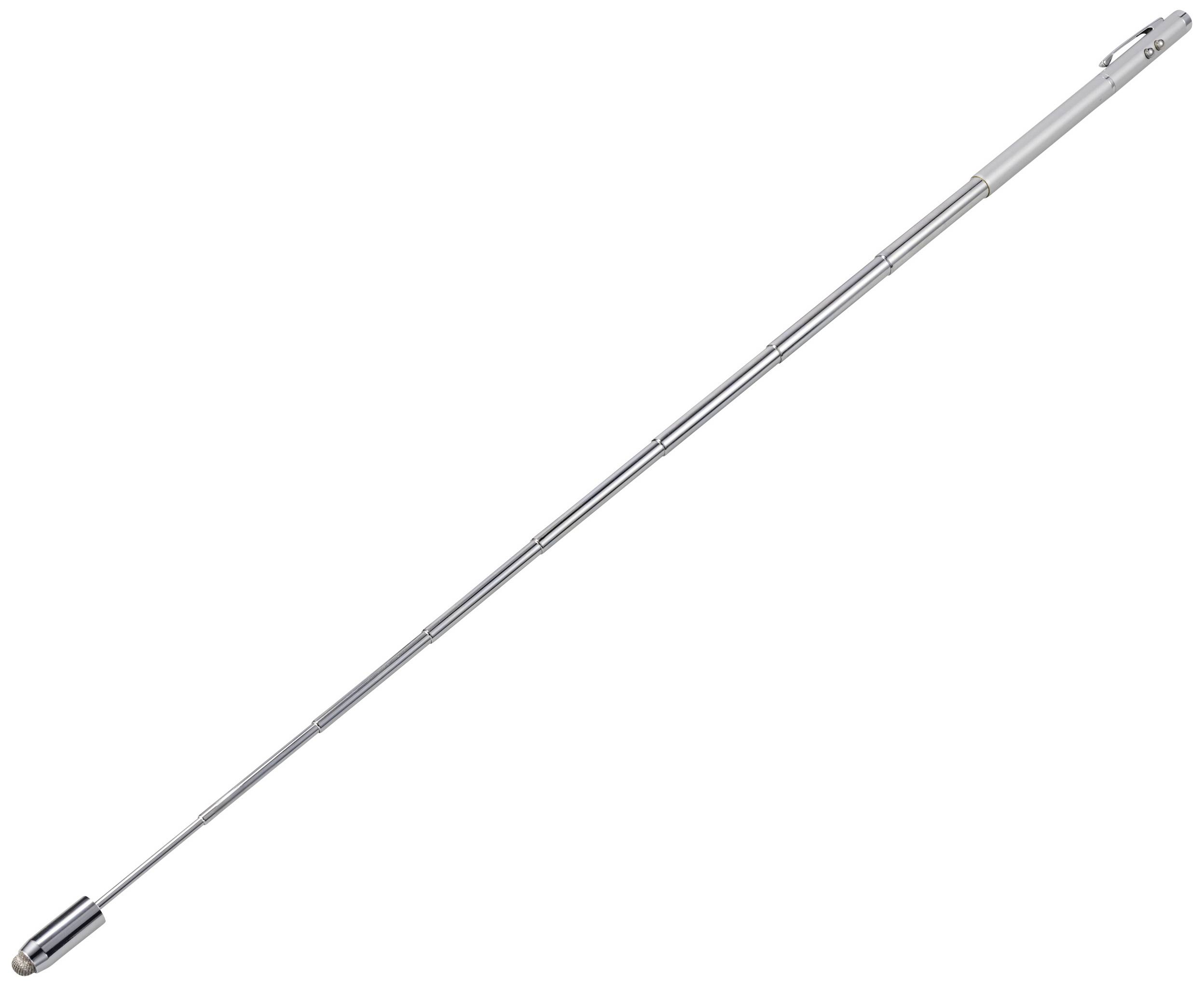 Asta telescopica magnetica per il recupero di oggetti metallici da aree difficilmente accessibili. Estensibile con testa magnetica.