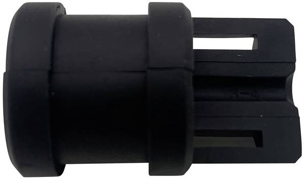 TRU COMPONENTS TC-KDT/Z 05 Passacavo scanalato Ø (max.) 6 mm Gomma termoplastica Nero 1 pz.