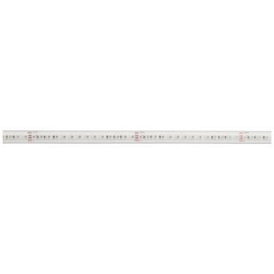 Un metro pieghevole con marcature bianche e rosse per misurare lunghezze, indica numeri da 1 a 200 per misurazioni precise.